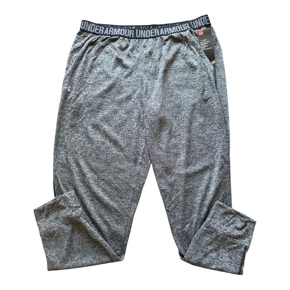 Under Armour Women’s Heathered Gray Banded Loose Joggers